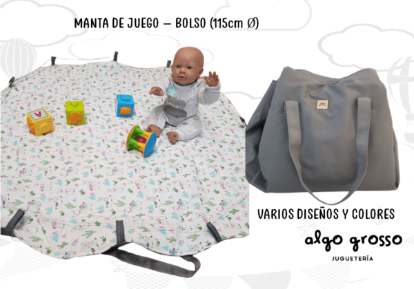 MANTA-BOLSO PLAYMAT 115CM art.238