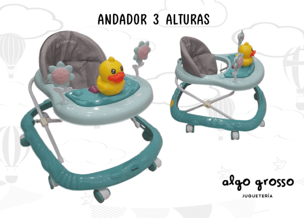 ANDADOR PATITO BANDEJA MUSICAL art.BWT30