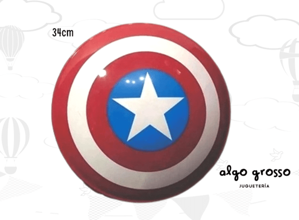 ESCUDO CAPITÁN AMÉRICA 34CM "ALTERNATIVO"