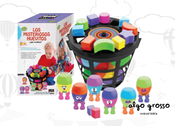 LOS MISTERIOSOS HUEVITOS SET DE ENCASTRE art.12199