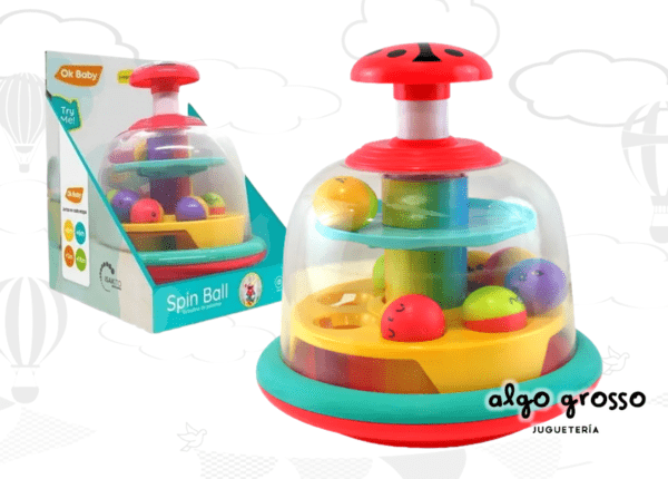 TORBELLINO DE PELOTITAS - SPIN BALL art.OKBB0231