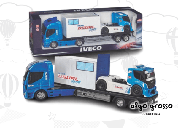 CAMION IVECO RACING + CAMION DE CARRERAS art.IKUSUAL39