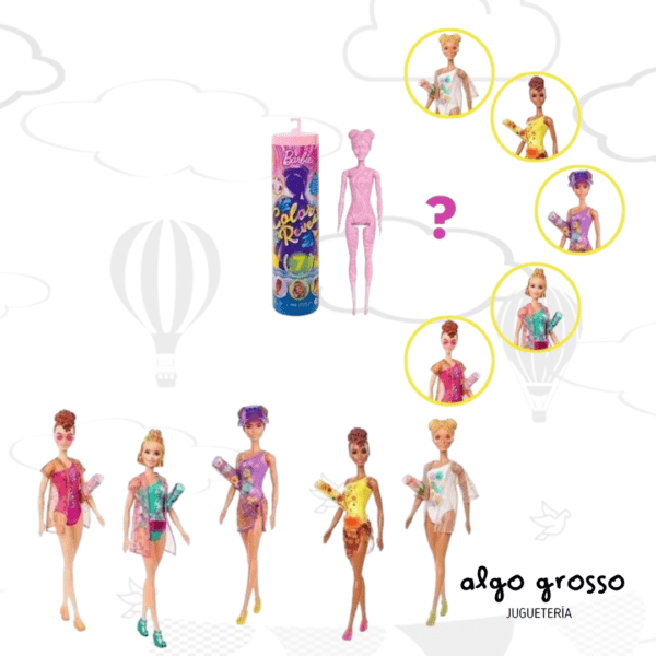 BARBIE MUÑECA DE 29CM "COLOR REVEAL" + 7 SORPRESAS art.HDN71