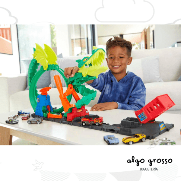 HOT WHEELS PISTA EPICA DE DRAGON art.HDP03 - Imagen 2
