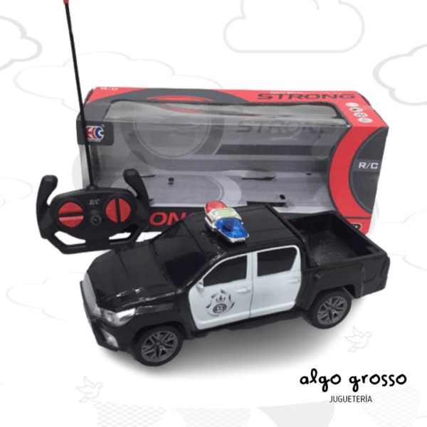 CAMIONETA PICKUP POLICIA STRONG RADIO CCONTROL art.F8492