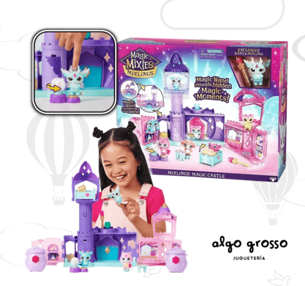 MIXLINGS CASTILLO MAGICO + FIGURA "MAGIC MIXIES" art.14662
