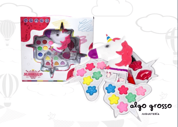MAQUILLAJE ESTUCHE PLEGABLE "MAKE UP RAINBOW HORSE" art.BL6868