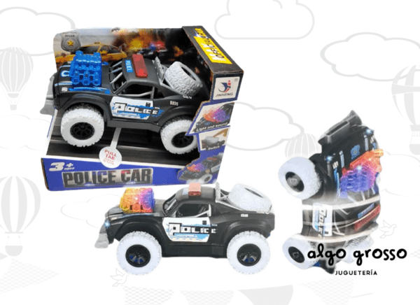 AUTO POLICIA CON LUZ Y SONIDO art.BL7350