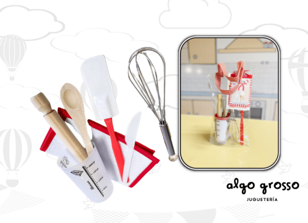 KIT DE UTENSILIOS CON BOLSITA PVC art.MALM101