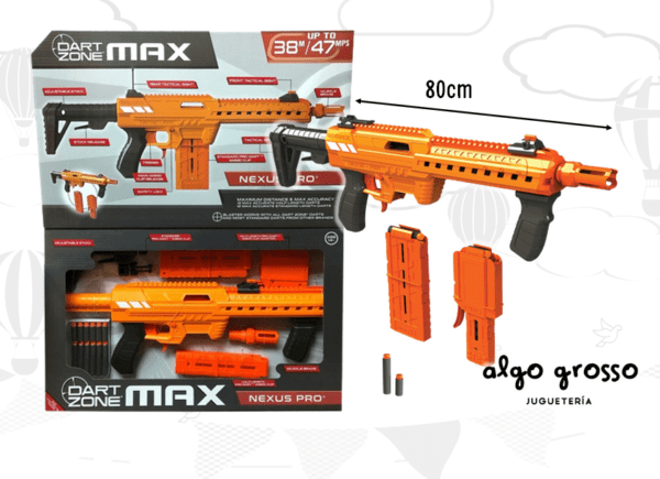 DART ZONE ARMA MAX NEXUS PRO LANZA DARDOS art.61071
