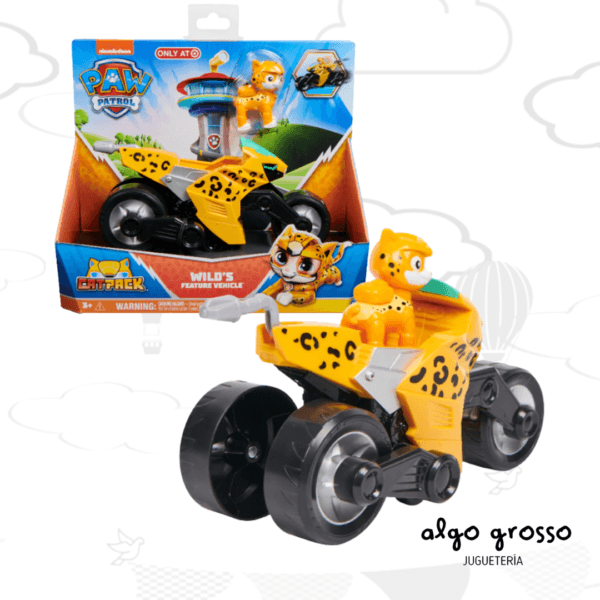 PAW PATROL VEHICULO + FIGURA "CAT PACK" art.17768 - Imagen 2