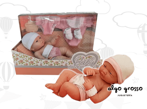BABY LOVELY BEBE RECIEN NACIDO 30CM art.868