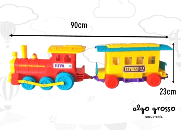 LOCOMOTORA CON VAGON "CALESITA" art.130