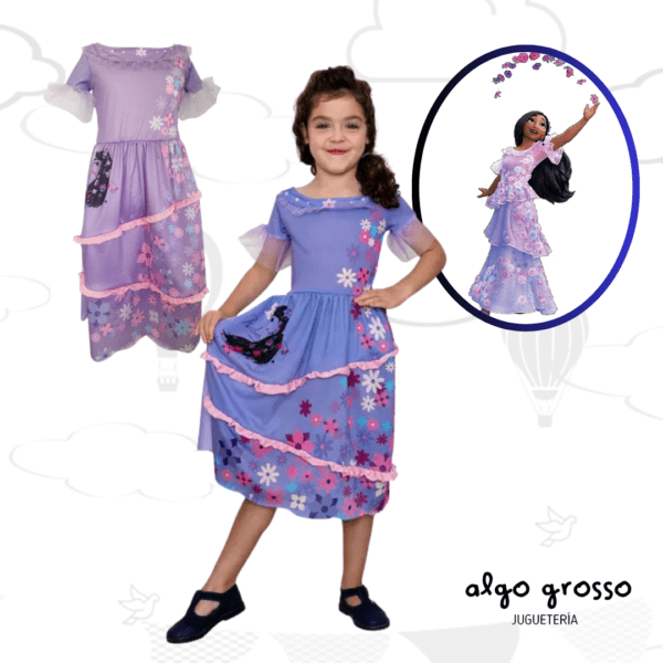 DISFRAZ ENCANTO ISABELA TALLE 2 art.CAD1203