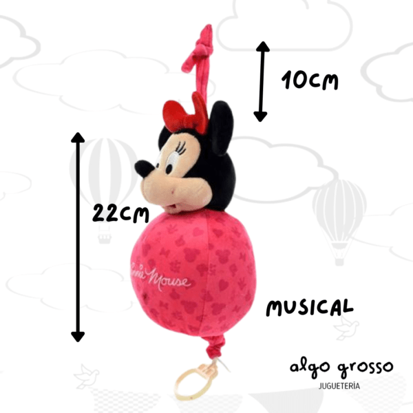 CUNERO MUSICAL PELUCHE MINNIE art.MY101