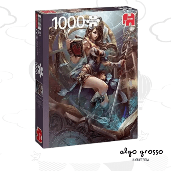 PUZZLE 1000 PIEZAS "VIAJERA DEL TIEMPO" JUMBODISET art.18815