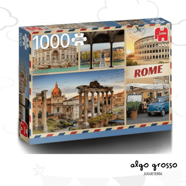 PUZZLE 1000 PIEZAS "ROMA" JUMBODISET art.18832