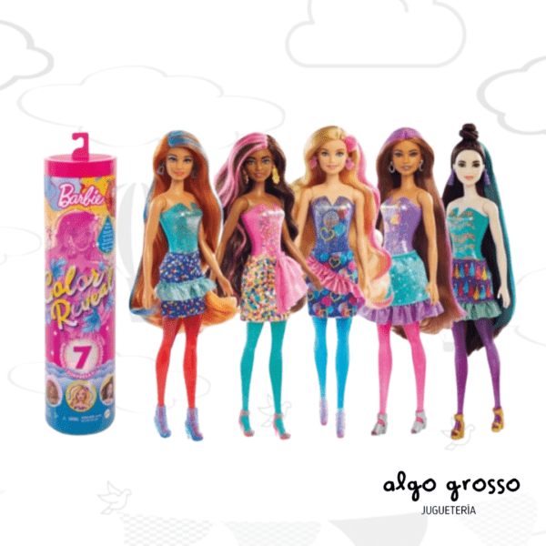 BARBIE MUÑECA DE 29CM "COLOR REVEAL" + 7 SORPRESAS art.HDN72