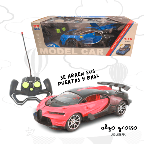 AUTO DEPORTIVO RADIO CONTROL 1:16 MODEL CAR art.2019718