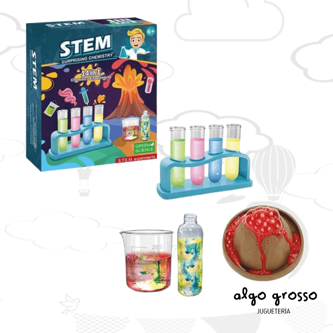 STEM JUEGO DE EXPERIMENTOS 14 EN 1 art.6559/SD557