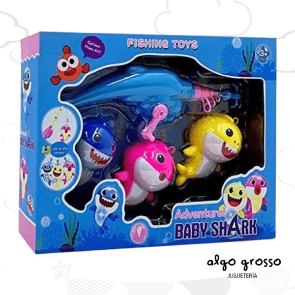 JUEGO DE PESCA - BABY SHARK "ALTERNATIVO" art.6599/5050A
