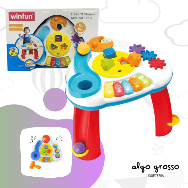 MESA MUSICAL CON ACTIVIDADES "WIN FUN" art.0812-NL