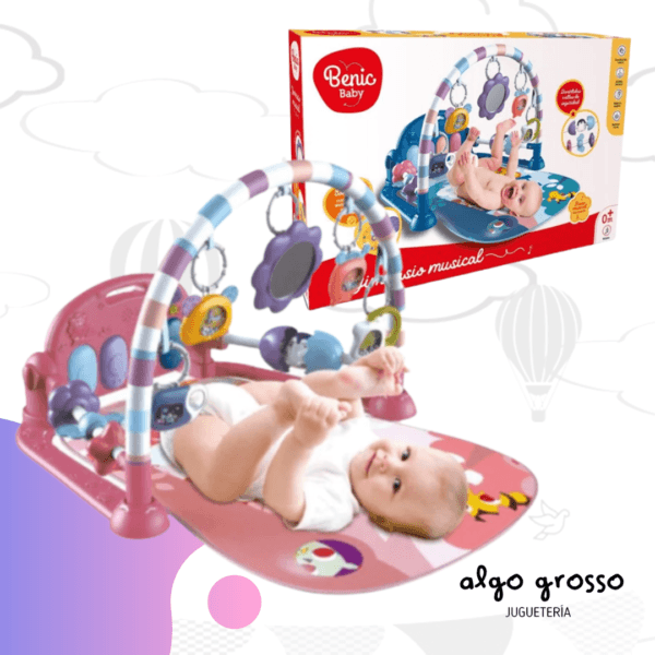 GIMNASIO MUSICAL CON PIANO DESMONTABLE art.BB018