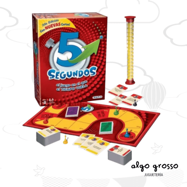5 SEGUNDOS SEGUNDA EDICION JUEGO DE MESA art.22010
