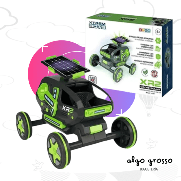 XTREM BOTS SOLAR CAR XR2 PARA CONSTRUIR art.67008