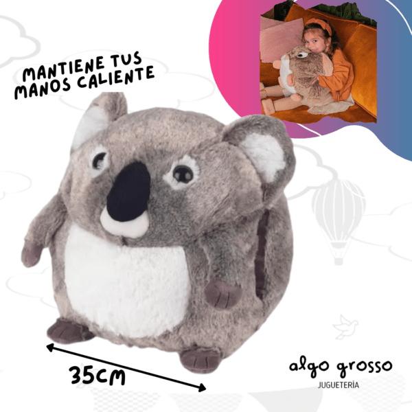 PELUCHE CALIENTA MANOS COZY NOXXIEZ KOALA art.70206