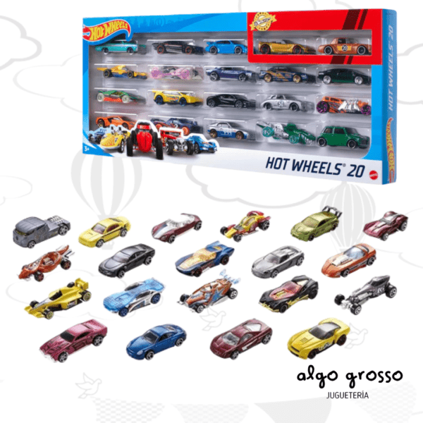 HOT WHEELS SET x20 AUTOS art.H7045