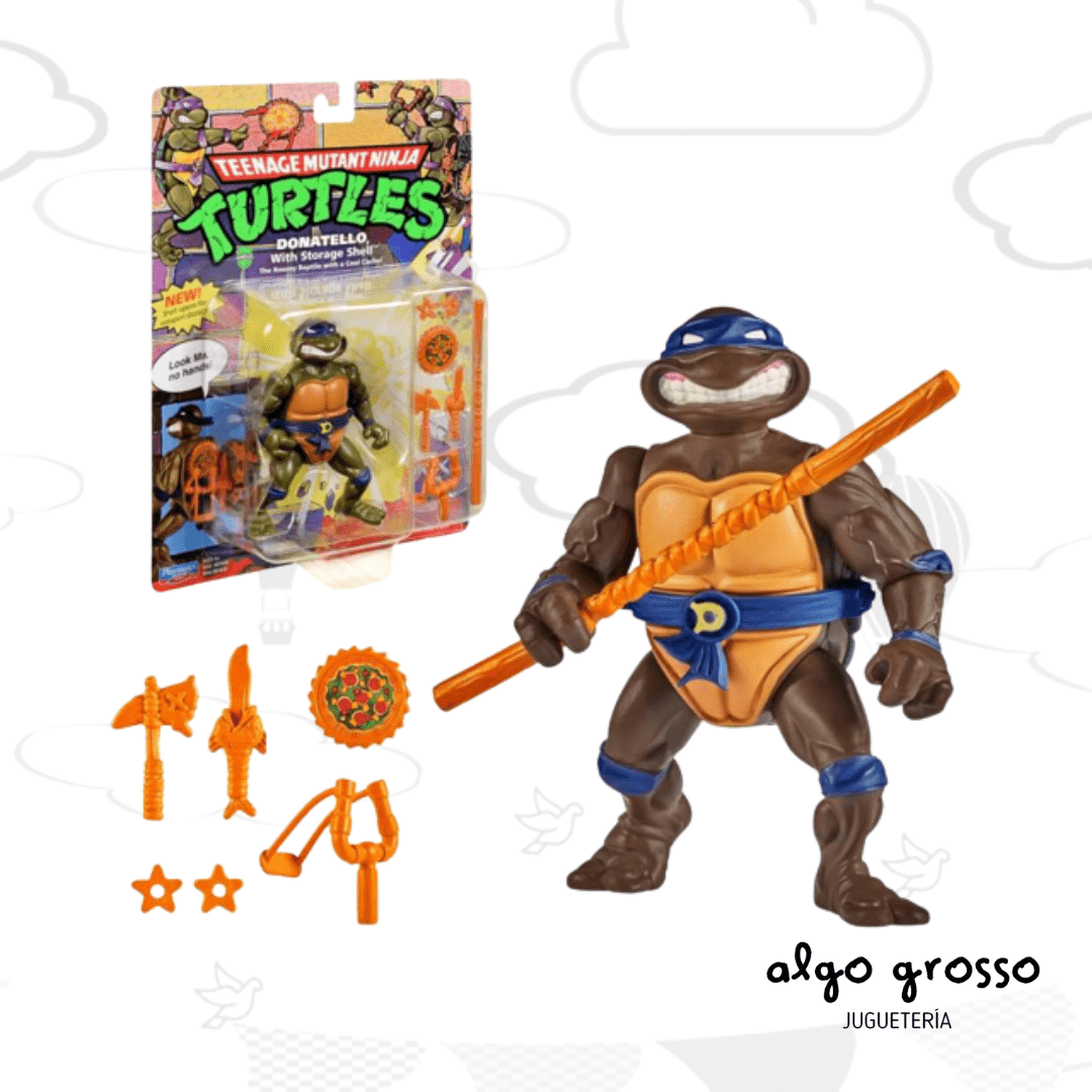 TORTUGAS NINJA FIGURA DE 10CM “DONATELLO” – Algo Grosso