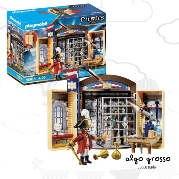 PLAYMOBIL COFRE AVENTURA PIRATA art.70506