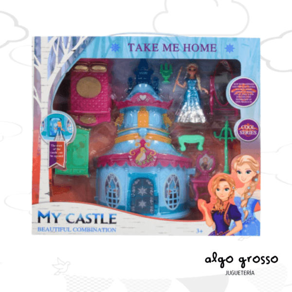 MI CASTILLO CON MUÑECAS + ACCESORIOS art.16631