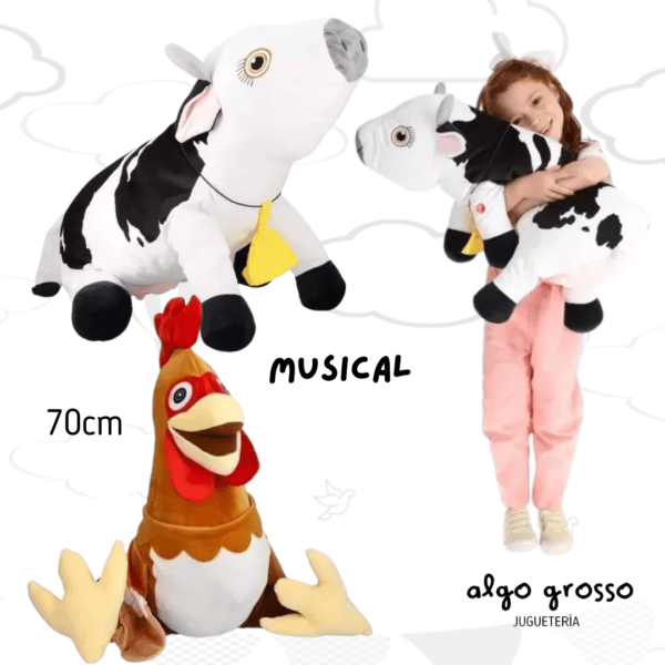 LA GRANJA DE ZENON PELUCHE ABRAZABLE DE 70CM art.8027