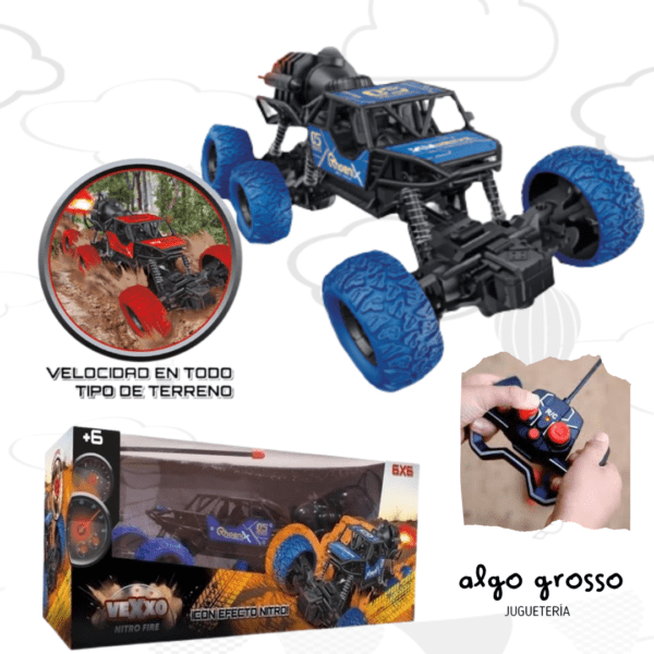 AUTO ARENERO RADIO CONTROL VEXXO EFECTO NITRO art.IK0206