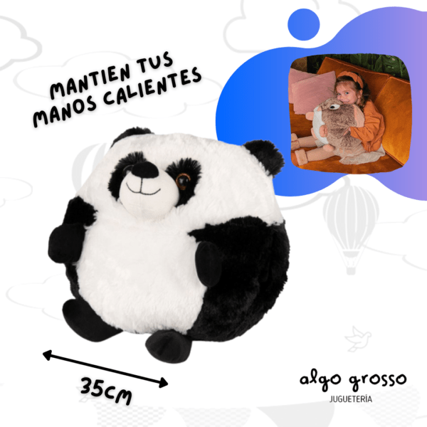 PELUCHE CALIENTA MANOS COZY NOXXIEZ  PANDA art.70226