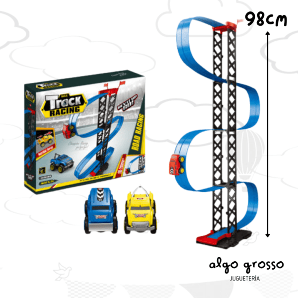 PISTA VERTICAL 98CM RACING TRACK REVIT UP GO + AUTO art.AM1570699B