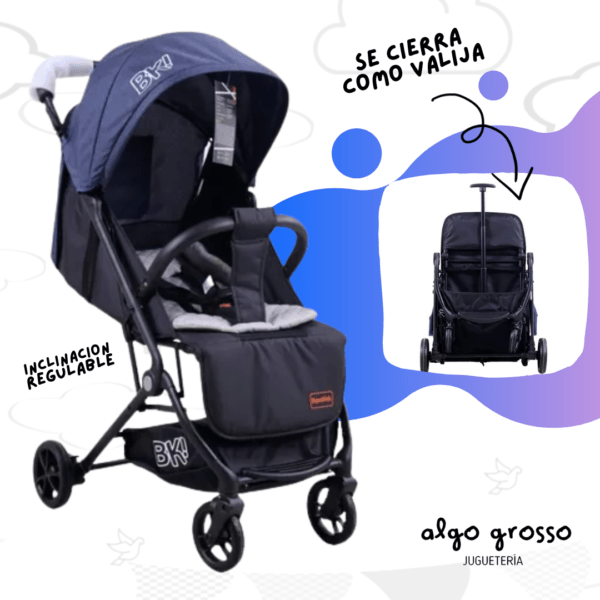 COCHE ULTRALIVIANO MANIJA CARRY ON - ONE HAND art.BBS123