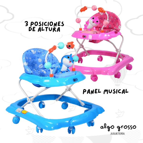 ANDADOR TIBURON MUSICAL art.BWT21
