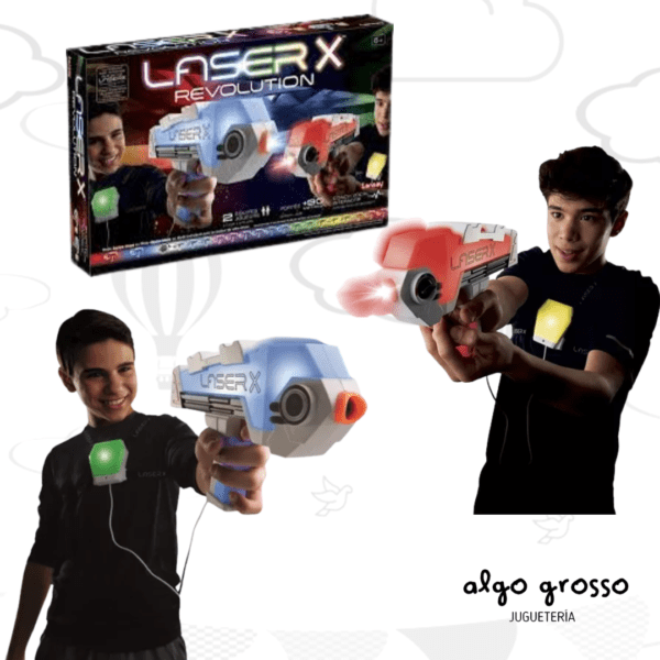 LASER X REVOLUTION 2 PISTOLA LASER art.88046 - Imagen 2