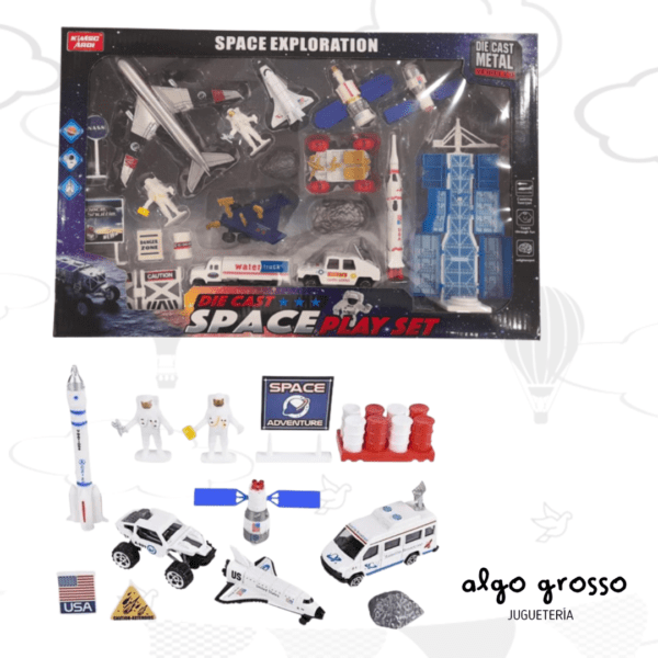 SET ASTRONAUTA SPACE PLAY SET art.13374/164206