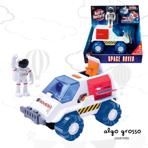 ASTRO AVENTURE SPACE ROVER - VEHICULO + FIGURA art.63111