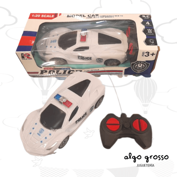 AUTO DE 17CM DE POLICIA A RADIO CONTROL art.BL7728