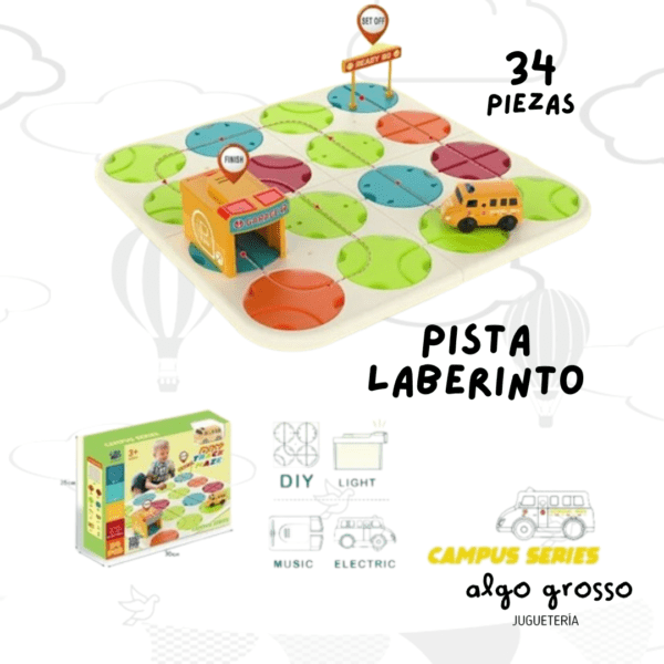 PISTA LABERINTO BUS ESCOLAR art.2023-1