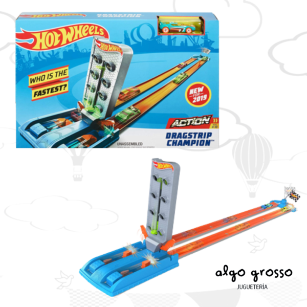 HOT WHEELS PISTA CAMPEONATO DE CORRIDAS art.GBF81