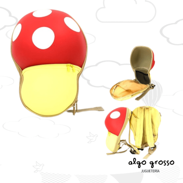 MOCHILA RIGIDA HONGO 32CM art.7825