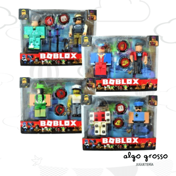 ROBLOX 2 FIGURAS + ACCESORIOS "ALTERNATIVO"