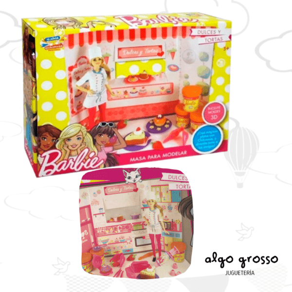 SET DE MASAS BARBIE "DULCES Y TORTAS" art.J0601