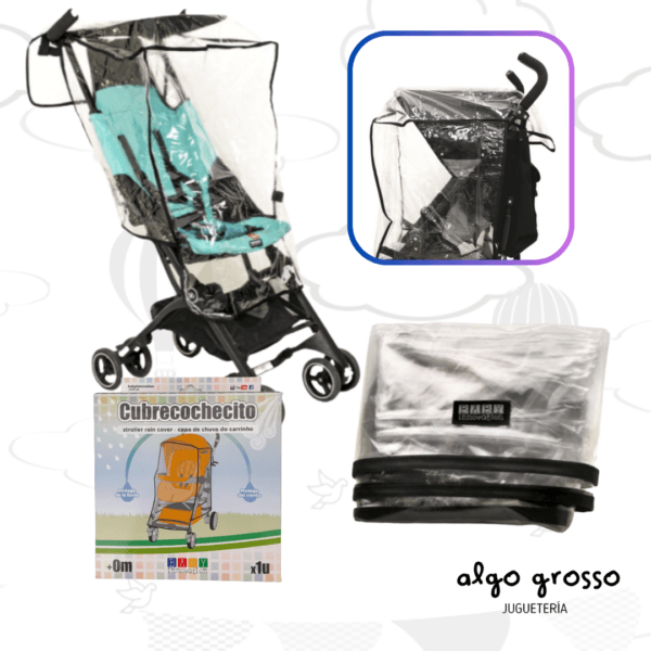 CUBRE COCHECITO PROTECTOR LLUVIA / VIENTO art.780-75
